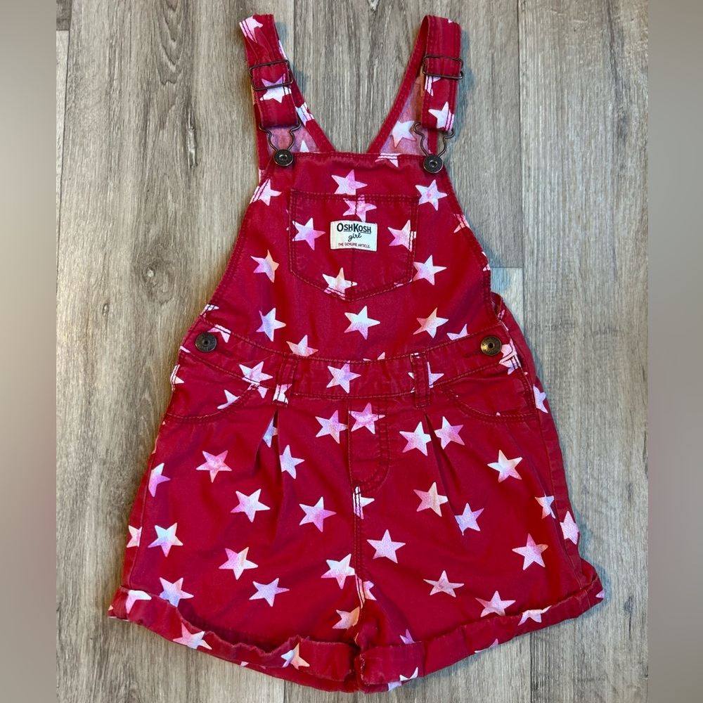 Vintage OshKosh B'gosh Red Star Kids Overalls